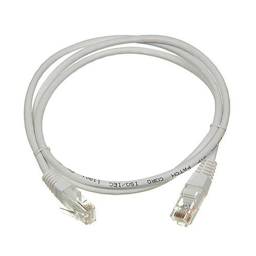 фото Патч-корд lanmaster utp (lan-pc45/u5e-1.0-wh) вилка rj-45-вилка rj-45 кат.5е 1м белый lszh (уп.:1шт)