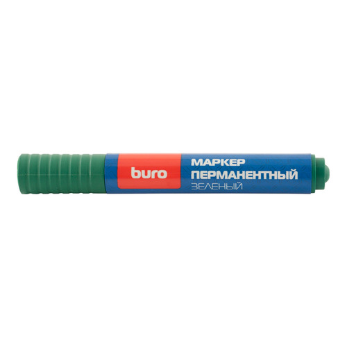 

Маркер перманентный Buro 048001101 круглый пиш. наконечник 2мм зеленый 12 шт./кор.