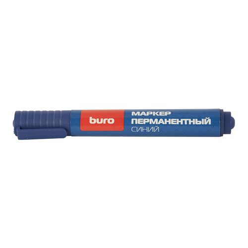 

Упаковка перманентных маркеров BURO 2 мм, круглый пишущий наконечник, синий [048001105] 12 шт./кор.