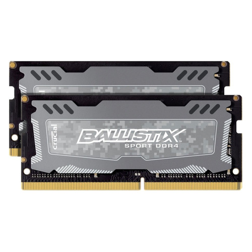 

Модуль памяти CRUCIAL Ballistix Sport LT BLS2K4G4S240FSD DDR4 - 2x 4Гб 2400, SO-DIMM, Ранее BLS2C4G4S240FSD, Ret