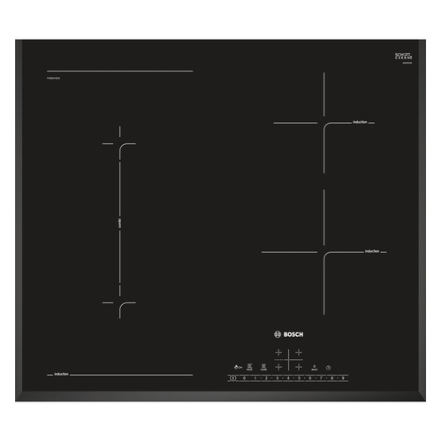 

Варочная панель BOSCH PVS651FB1E, индукционная, независимая, черный