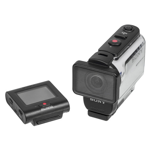 фото Экшн-камера sony hdr-as300r 1080p, wifi, белый [hdras300r.e35]