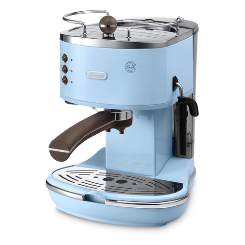 

Кофеварка DELONGHI ECOV311.AZ, эспрессо, голубой [0132106085]
