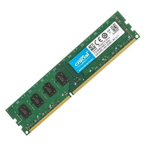

Модуль памяти CRUCIAL CT51264BD160B DDR3L - 4Гб 1600, DIMM, OEM