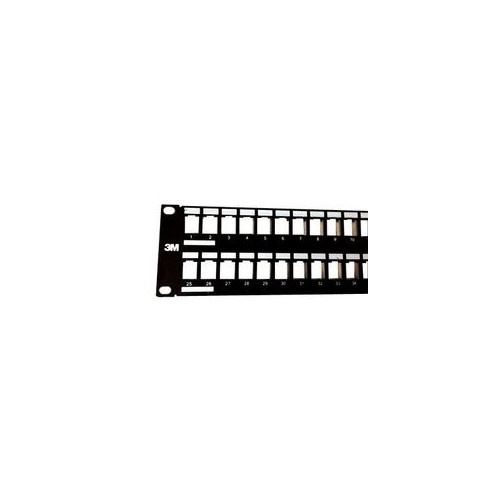 Патч-панель наборная Corning (UU001622909) 19" 2U 48xRJ45 UTP
