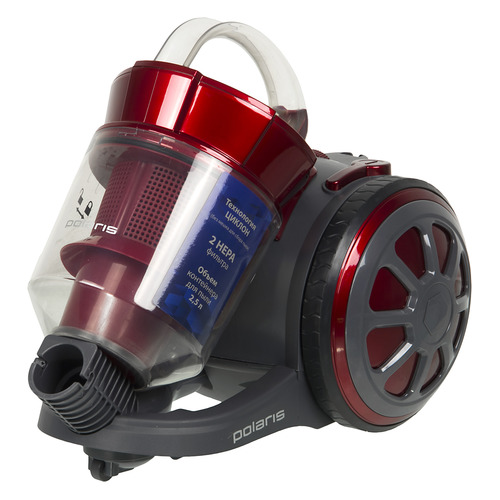

Пылесос POLARIS PVC1730СR, 1700Вт, красный, PVC1730СR