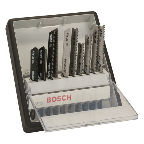 

Набор пилок Bosch ROBUST LINE, универсальные, 10шт [2607010574], ROBUST LINE