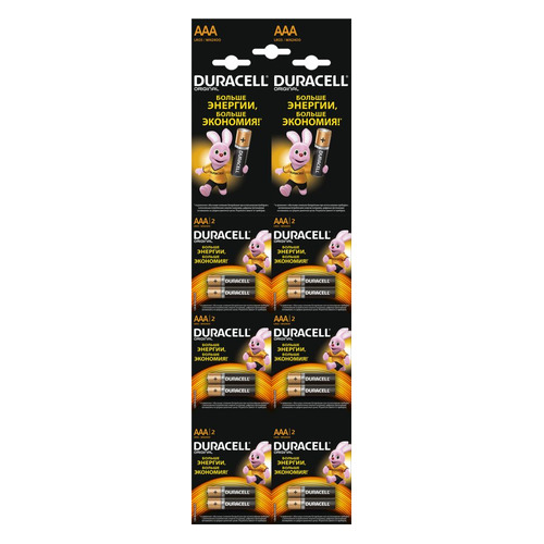 

AAA Батарейка DURACELL Original LR03-2BL MN2400, 12 шт.