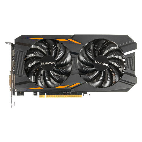 

Видеокарта GIGABYTE nVidia GeForce GTX 1050 , GV-N1050WF2OC-2GD, 2Гб, GDDR5, OC, Ret