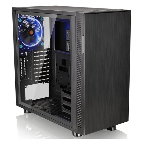 Корпус ATX THERMALTAKE Suppressor F31 TG, Midi-Tower, без БП, черный корпус atx thermaltake suppressor f31 tg midi tower без бп черный