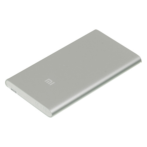 фото Внешний аккумулятор (power bank) xiaomi mi power bank 2, 5000мaч, серебристый [ndy-02-amsilver]