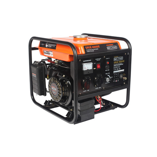 

Бензиновый генератор PATRIOT 4000iE, 220 В, 3.5кВт [474101622]