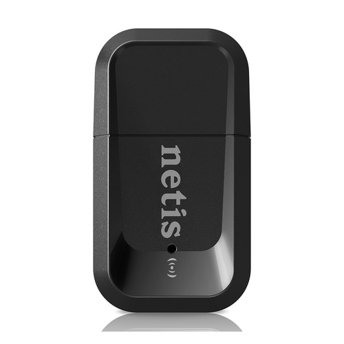 

Сетевой адаптер WiFi NETIS WF2123 USB 2.0, Черный