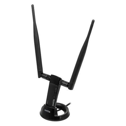 

Сетевой адаптер WiFi NETIS WF2190 USB 3.0, Черный