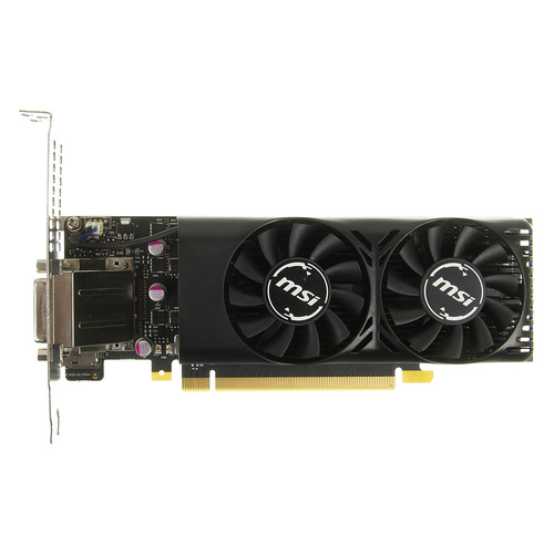 фото Видеокарта msi nvidia geforce gtx 1050ti , geforce gtx 1050 ti 4gt lp, 4гб, gddr5, low profile, ret