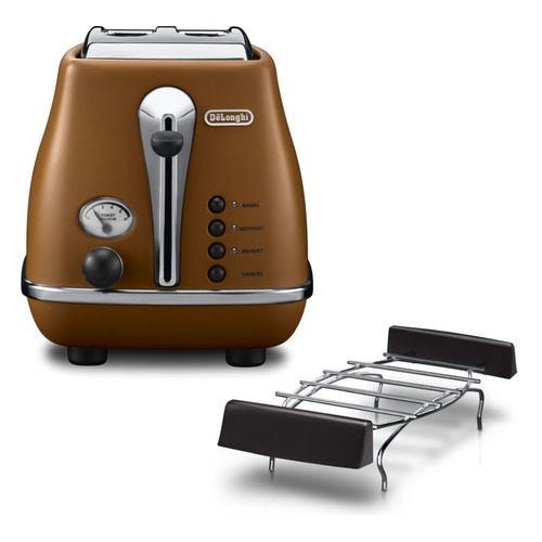 

Тостер DELONGHI CTOV2103.BW, коричневый [0176129063]