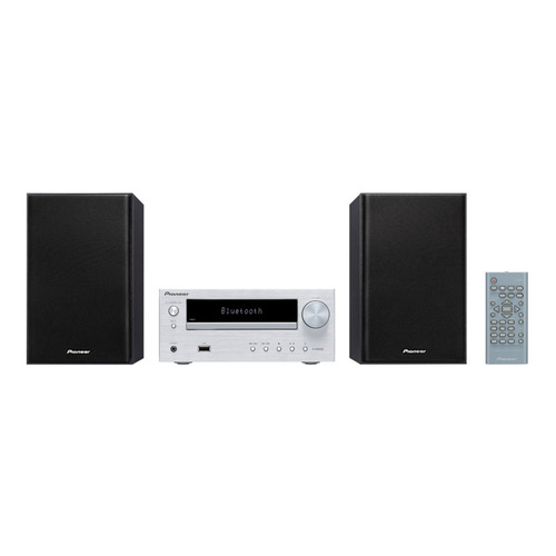 

Музыкальный центр PIONEER X-HM26-S, серебристый