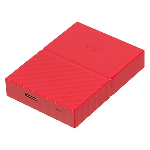 

Внешний жесткий диск WD My Passport WDBUAX0030BRD-EEUE, 3Тб, красный