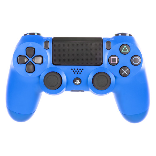 фото Геймпад беспроводной playstation dualshock 4, для playstation 4, синий [ps719894155]