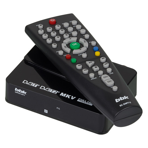 

Ресивер DVB-T2 BBK SMP001HDT2, черный [smp001hdt2 (b)]