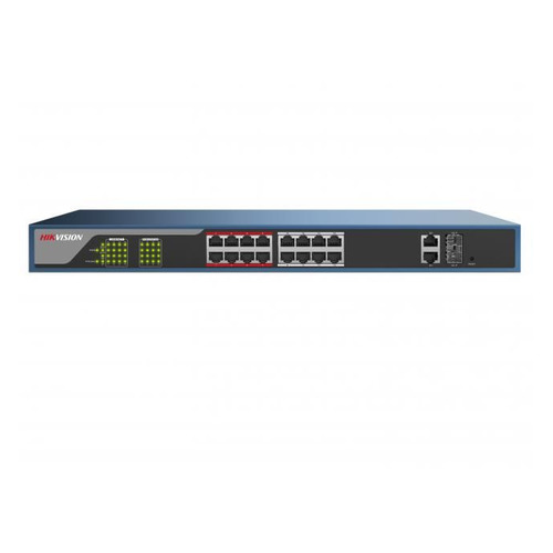 

Коммутатор Hikvision DS-3E1318P-E 16xPOE