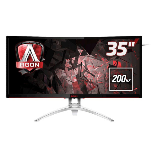 фото Монитор игровой aoc gaming ag352qcx 35" черный