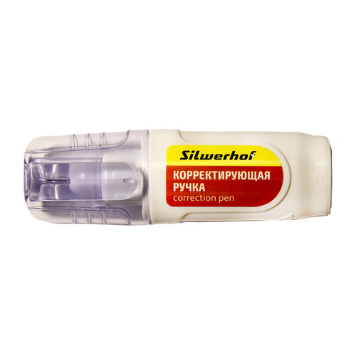 

Упаковка ручек корректоров SILWERHOF 443004, 8мл 12 шт./кор.
