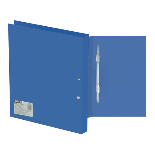 

Папка с пласт.скоросш. Silwerhof Basic 255072-02 A4 0.5мм синий 6 шт./кор.
