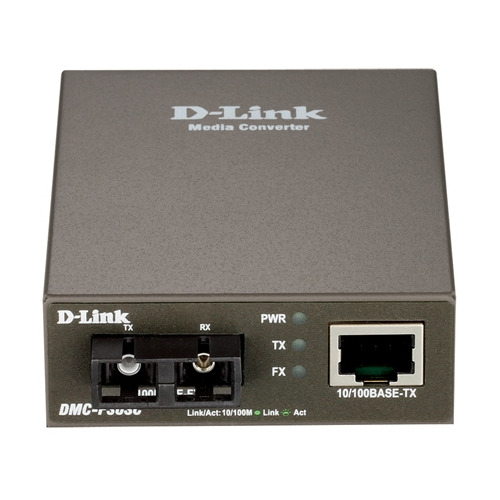 

Медиаконвертер D-Link DMC-F30SC 1x10/100Base-TX 1x100Base-FX SC 30km, DMC-F30SC