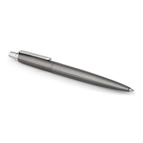 Ручка шариковая Parker Jotter Premium K176 (1953199) Oxford Grey Pinstripe CT M синие чернила подар. Ручка шариковая Parker Jotter Premium K176 (1953199) Oxford Grey Pinstripe CT M синие чернила подар.