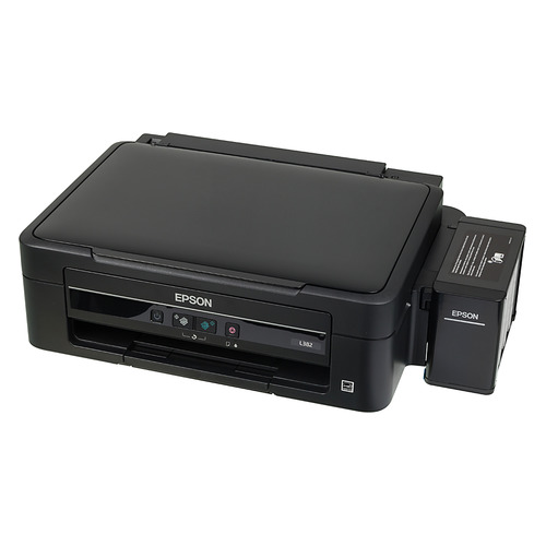 

МФУ струйный EPSON L382, A4, цветной, струйный, черный [c11cf43401]
