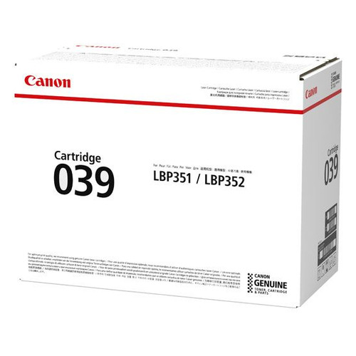 

Картридж Canon 039BK, черный / 0287C001, 039BK