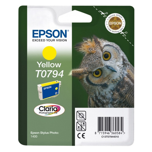 

Картридж Epson T0794, желтый / C13T07944010, T0794