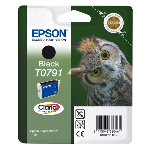 

Картридж Epson T0791, черный / C13T07914010, T0791