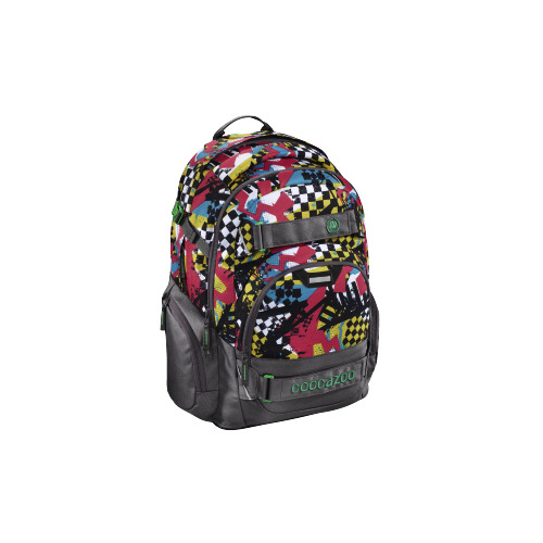 

Рюкзак Coocazoo CarryLarry2 Checkered Bolts серый/красный, Checkered Bolts