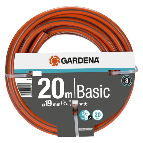 

Шланг Gardena Basic 3/4" 20м оранжевый (18145-29.000.00), Basic