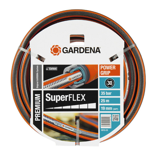 

Шланг Gardena SuperFlex 3/4" 25м поливочный (18113-20.000.00), SuperFlex