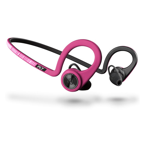 

Наушники с микрофоном PLANTRONICS BackBeat Fit, Bluetooth, вкладыши, розовый/черный [206003-05]