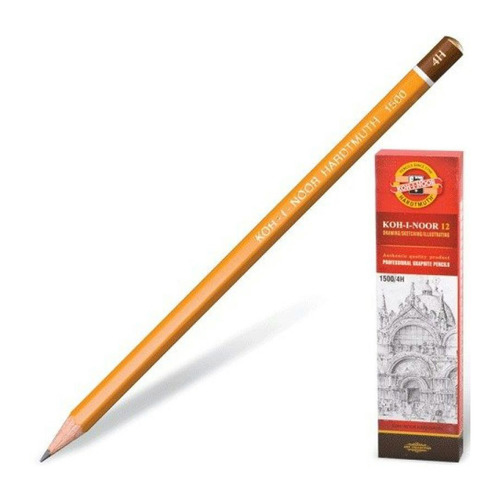 

Карандаш Koh-i-Noor 1500 150004H01170, шестигранный 12 шт./кор., 1500