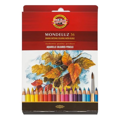 

Карандаши Koh-i-Noor MONDELUZ 3719036001KZRU, шестигранный, 36 цв., коробка европодвес, MONDELUZ