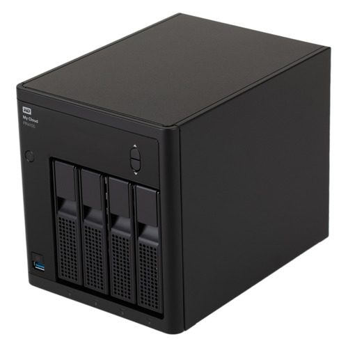 фото Сетевое хранилище wd my cloud pr4100 wdbkwb0000nbk-eeue, без дисков