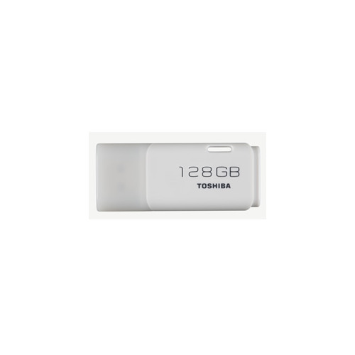 фото Флешка usb toshiba transmemory u202 128гб, usb2.0, белый [thn-u202w1280e4]