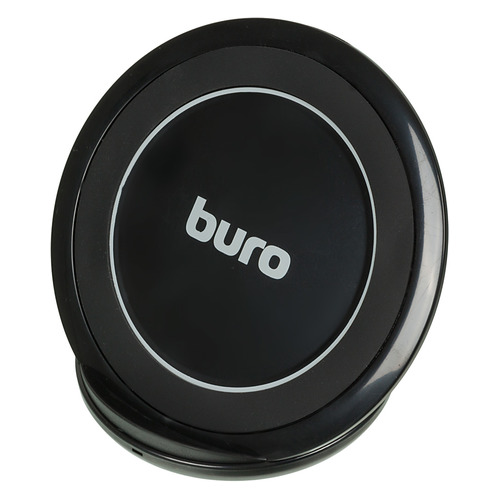

Беспроводное зарядное устройство BURO QF2 QC3.0, 1A, черный