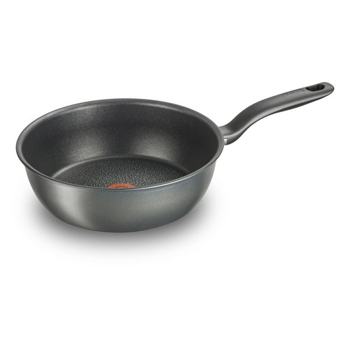 

Мультисковорода TEFAL Hard Titanium+ C6928502, 26см, без крышки, черный [2100096665], C6928502