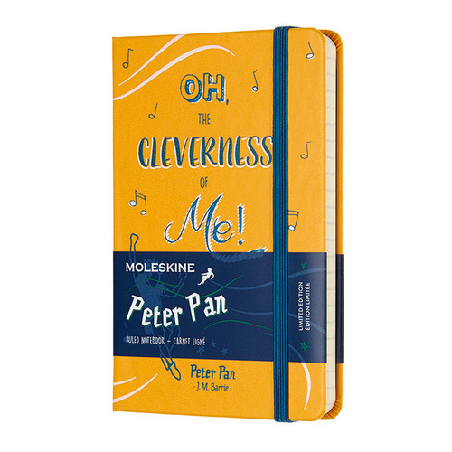 

Блокнот Moleskine LE PETER PAN Pocket 90x140мм 192стр. линейка Peter