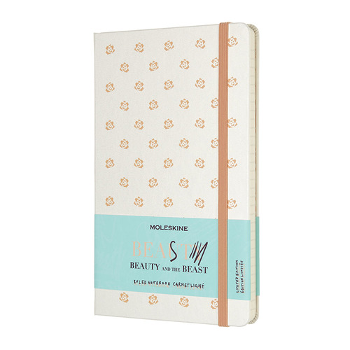 фото Блокнот moleskine le beauty & beast large 130х210мм 240стр. линейка rose