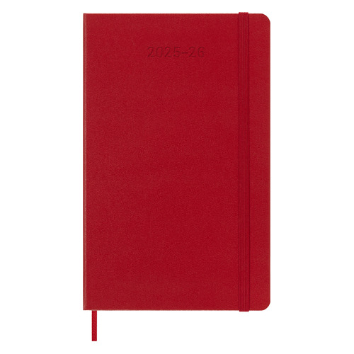 

Еженедельник Moleskine Academic WKNT, датированный на 18 месяцев, 208стр, Красный, WKNT