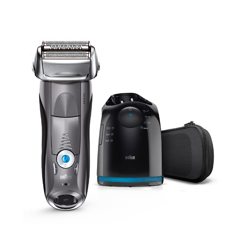 

Электробритва BRAUN 7865cc, черный и синий
