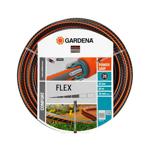 

Шланг Gardena Flex 3/4" 50м поливочный (18055-22.000.00), Flex