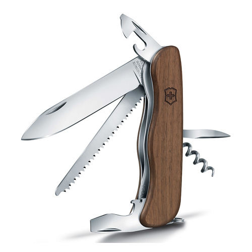 фото Складной нож victorinox forester wood, 10 функций, 111мм, дерево